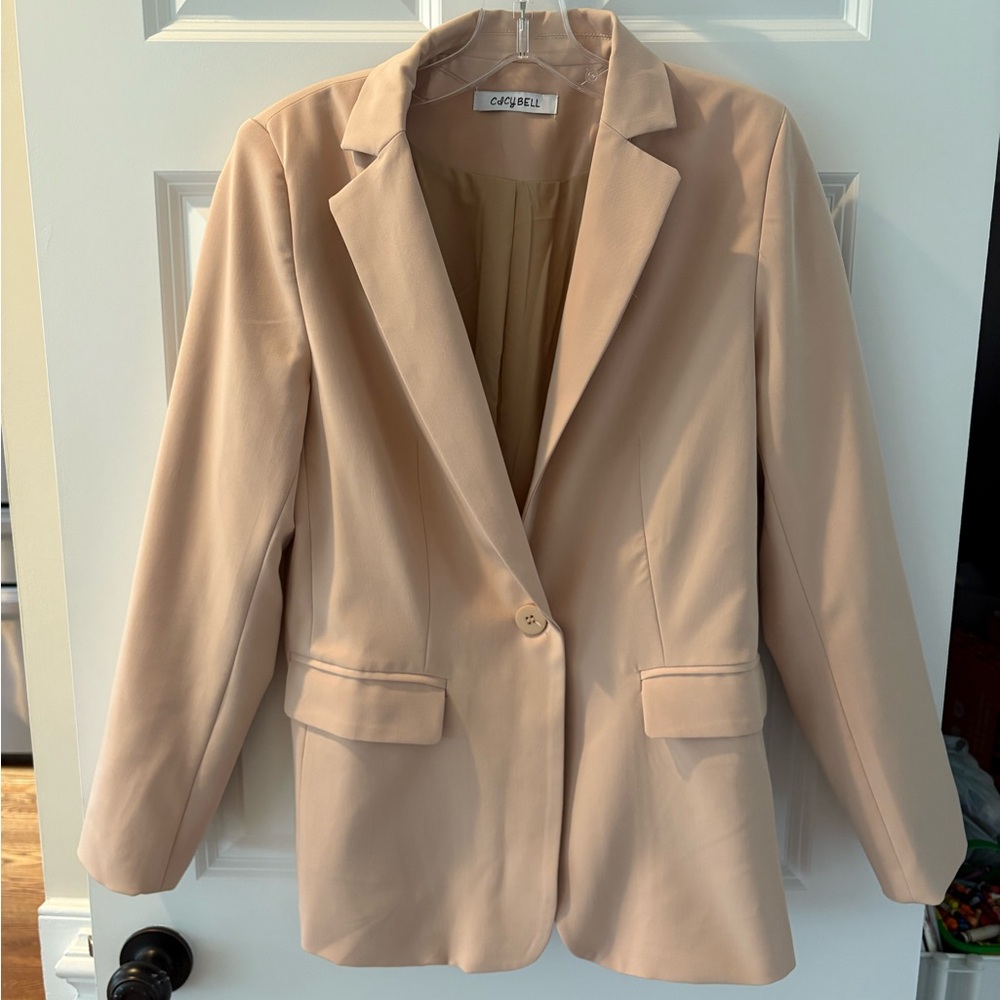 Women's Beige Blazer